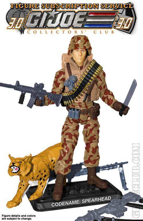 GI Joe Figure Subscription Service 3.0 Spearhead