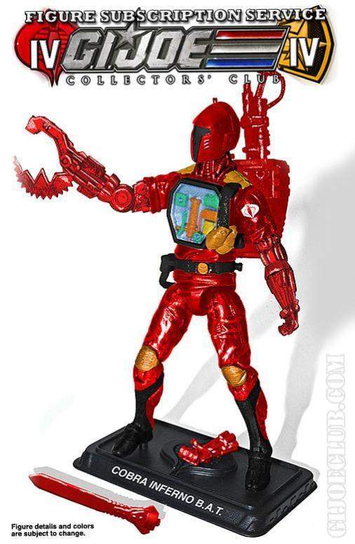 GI Joe Collector Club FSS 4.0 Cobra Battle Andriod Trooper: Cobra Inferno B.A.T