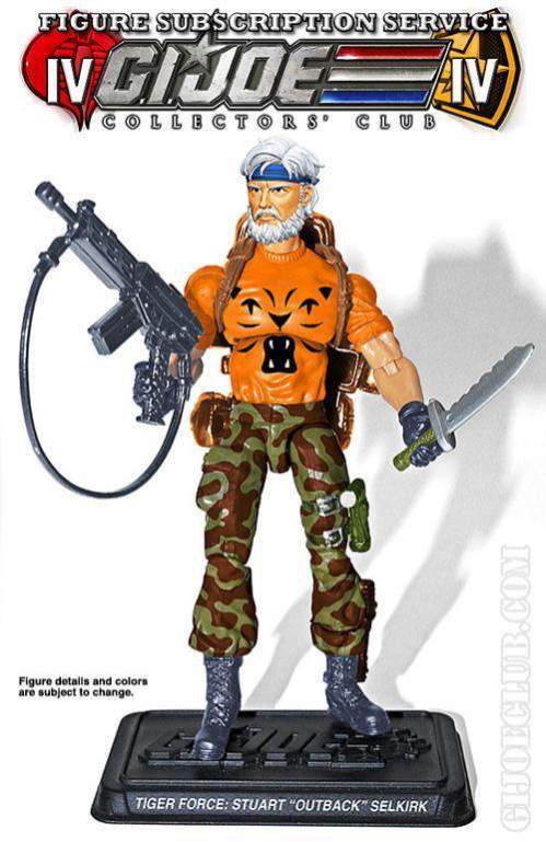 GI Joe Collector Club FSS 4.0 Tiger Force Survivalist: Stuart "Outback" Selkirk