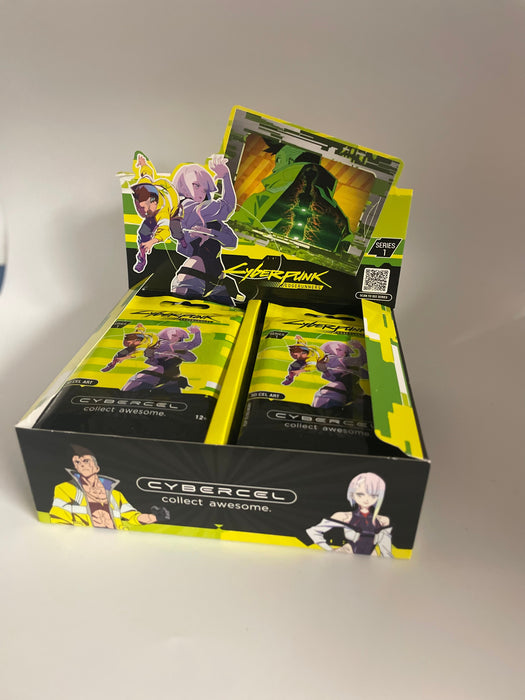 Cybercel Cyberpunk Edgerunners 3D Cel Art Trading Card Pack