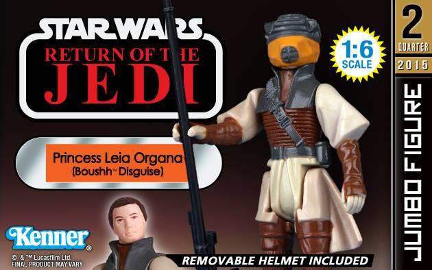 Star Wars Kenner-Inspired Leia Boushh Jumbo Action Figure