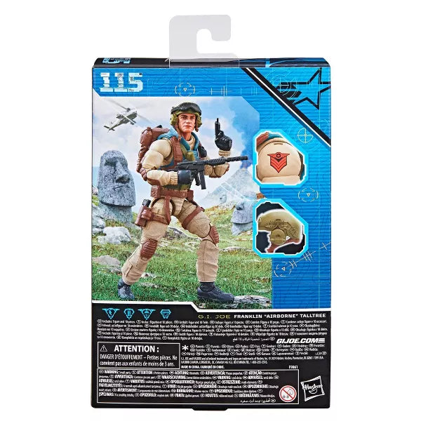 Franklin "Airborne" Talltree - GI Joe Classified Series 6-inch