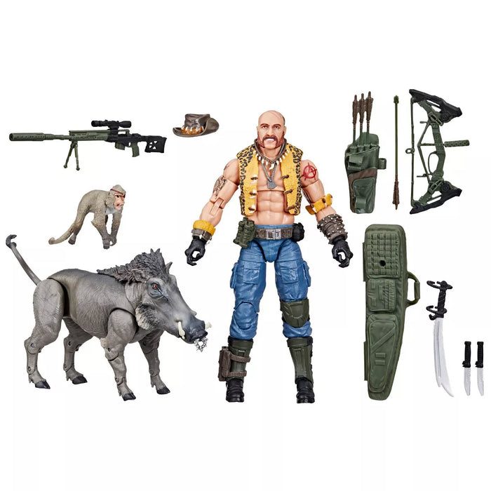 GI Joe Classified Series Dreadnok Gnawgahyde and pets Porkbelly & Yobbo 6-Inch Action Figure