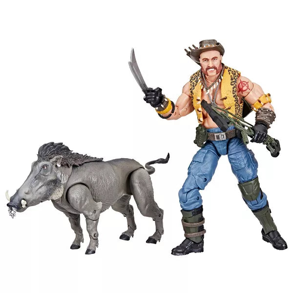 GI Joe Classified Series Dreadnok Gnawgahyde and pets Porkbelly & Yobbo 6-Inch Action Figure