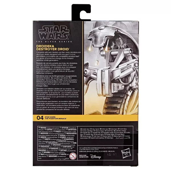 Star Wars The Black Series Droideka Destroyer Droid Deluxe 6-Inch Action Figure