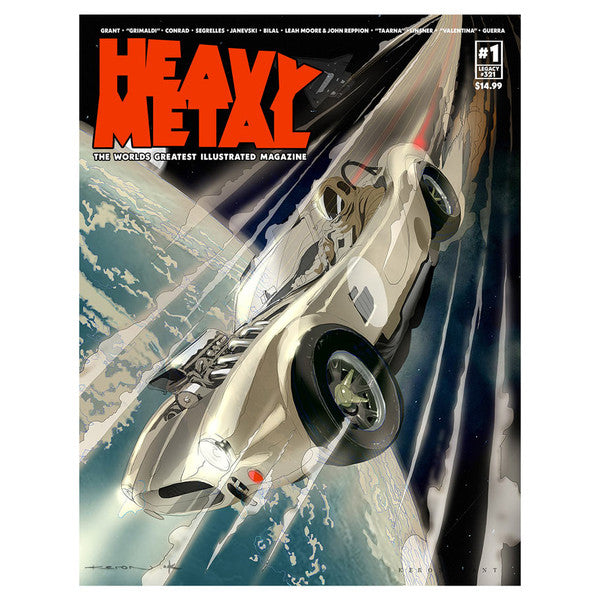 Heavy Metal #1D Keron Grant Cover