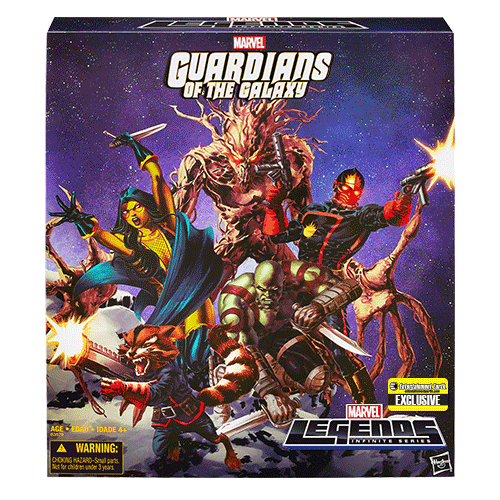 Guardians of the Galaxy Comic Edition Marvel Legends Action Figure Set