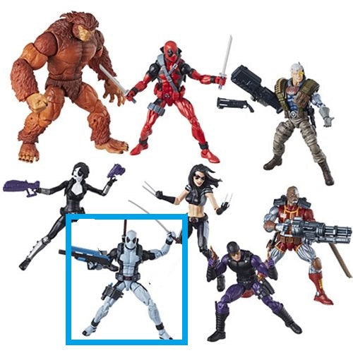 Deadpool X-Force - Deadpool Marvel Legends Wave 1 (Sasquatch BAF)