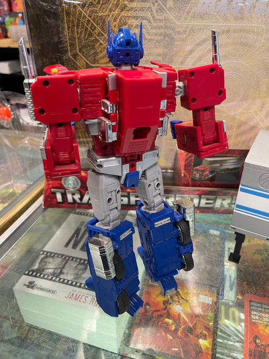 Transformers Masterpiece USA Optimus Prime Store Exclusive]