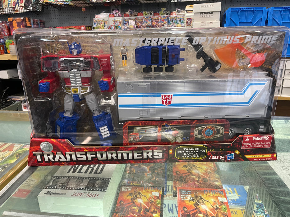 Transformers Masterpiece USA Optimus Prime Store Exclusive]