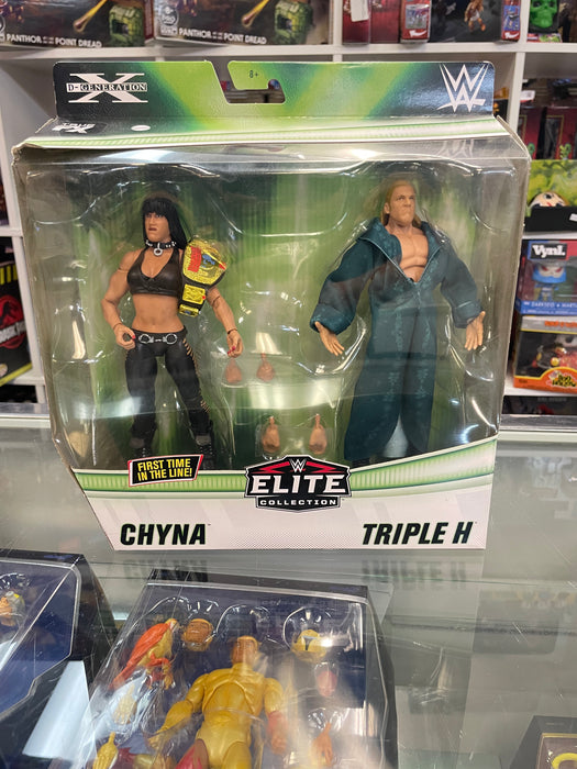 WWE Triple H and Chyna Elite Collection 2-Pack