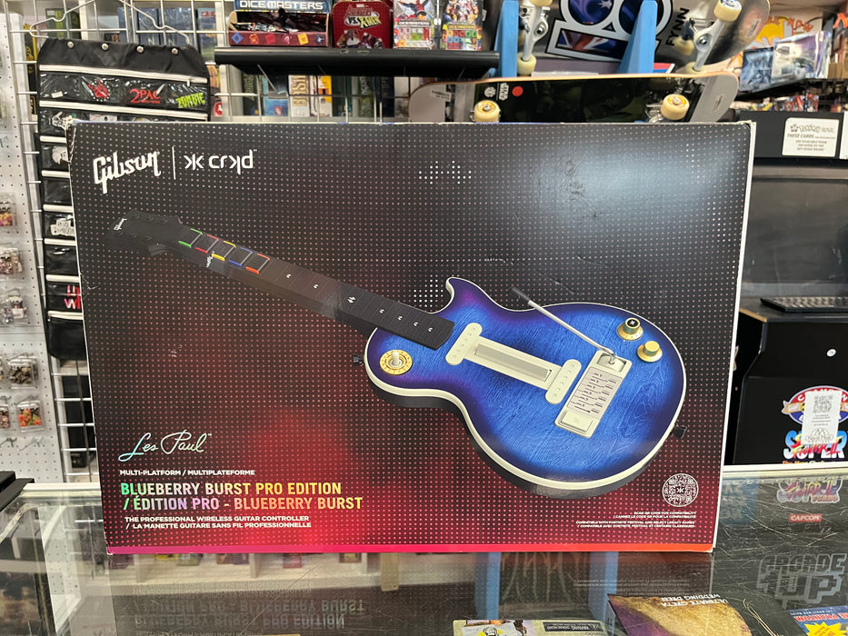 CRKD Gibson Les Paul Blueberry Burst Pro Edition Multi-Platform Guitar