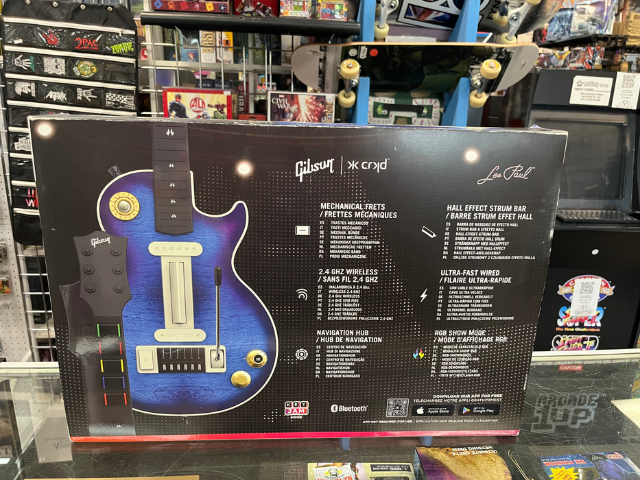 CRKD Gibson Les Paul Blueberry Burst Pro Edition Multi-Platform Guitar