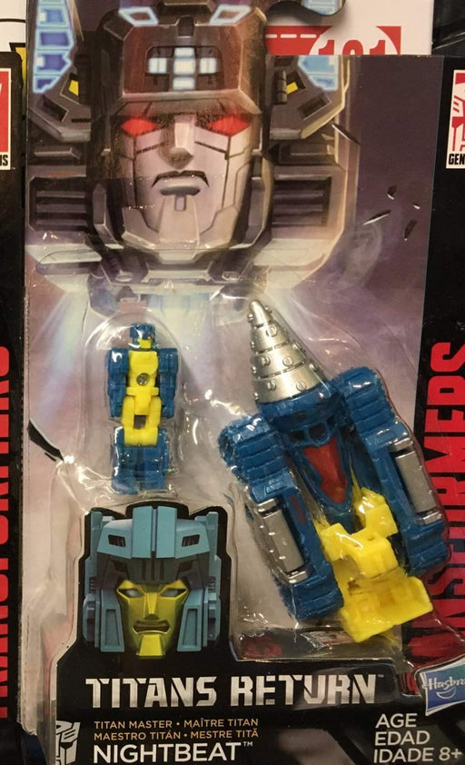 Nightbeat - Transformers Generations Titan Masters Wave 2
