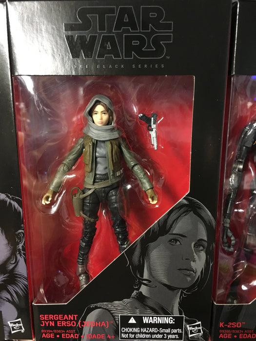 Sergeant Jyn Erso (Jedha) - Star Wars Black 6" Wave 7