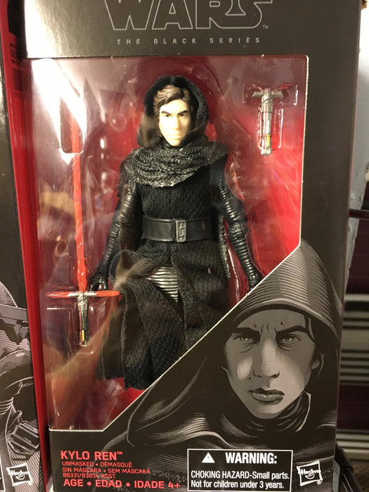 Kylo Ren (Unmasked) - Star Wars Black 6" Wave 7