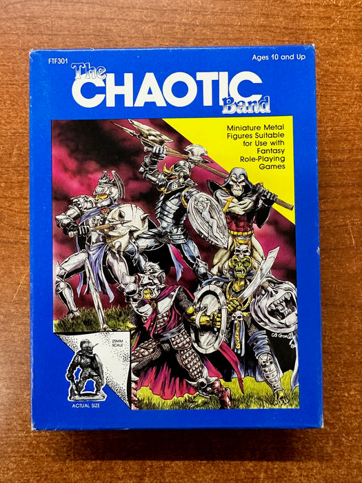 Chaotic Band RPG miniature set complete unpainted in box