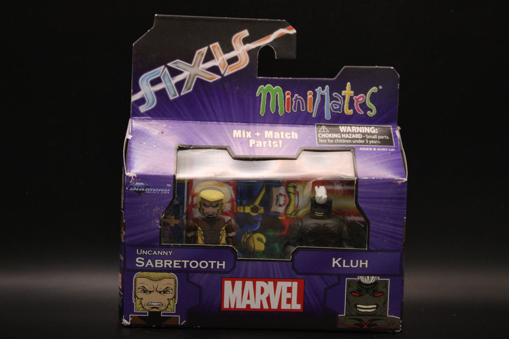 Marvel Minimates - Uncanny Sabretooth and Kluh