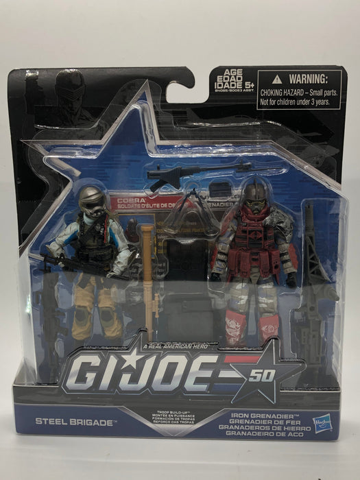 GI Joe 50th Steel Brigade and Iron Grenadier