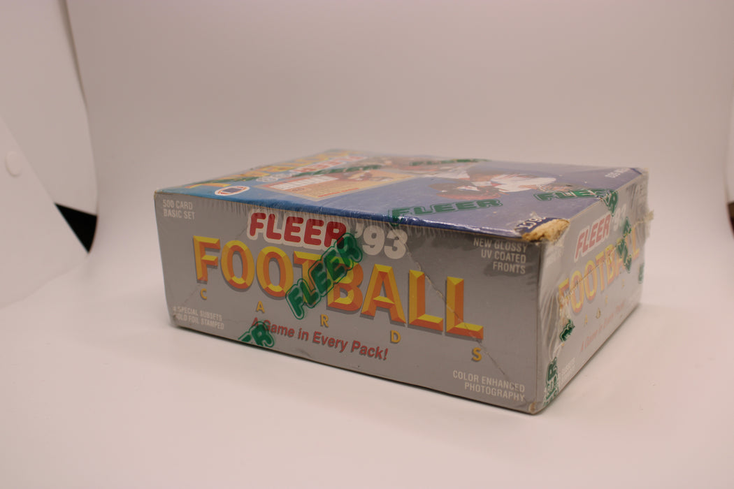 1993 Fleer Football Sealed Wax Box