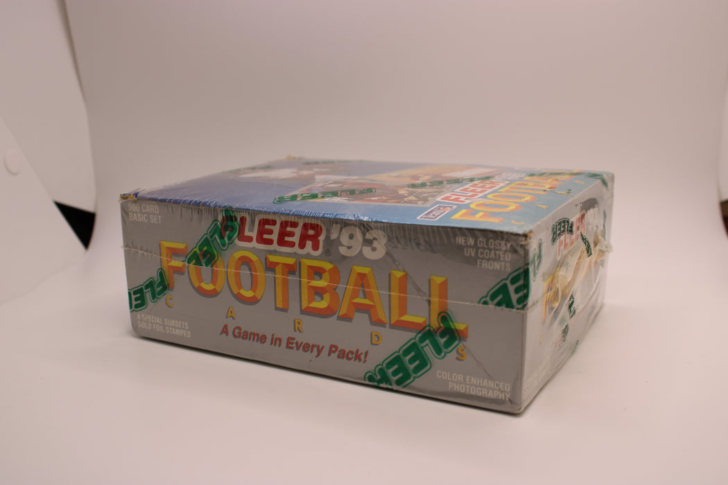1993 Fleer Football Sealed Wax Box