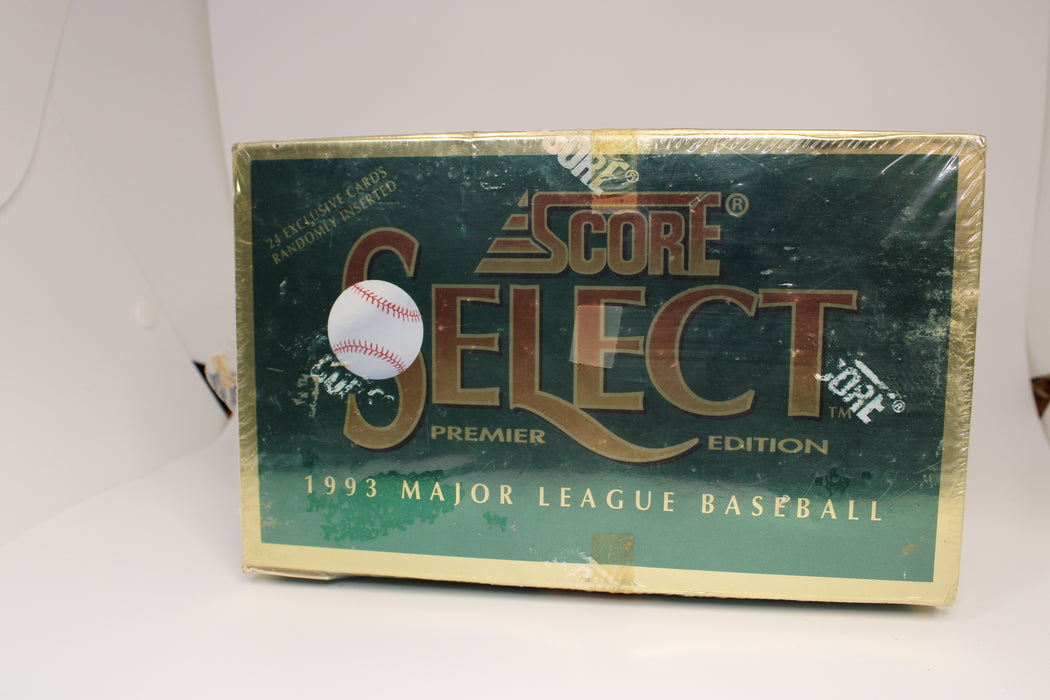 1993 Score Select Baseball Sealed Wax Box