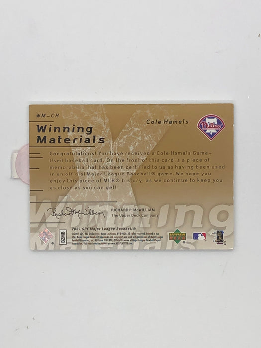 Cole Hamels  (Upper Deck 2007)