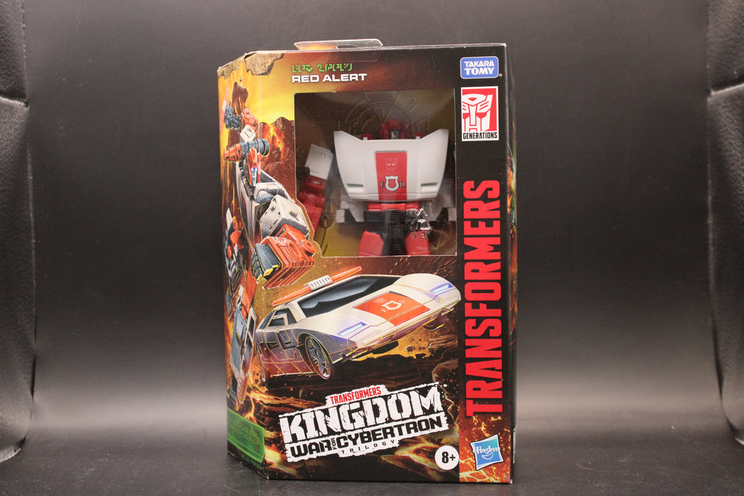 Transformers Generations WFC Kingdom Deluxe Red Alert