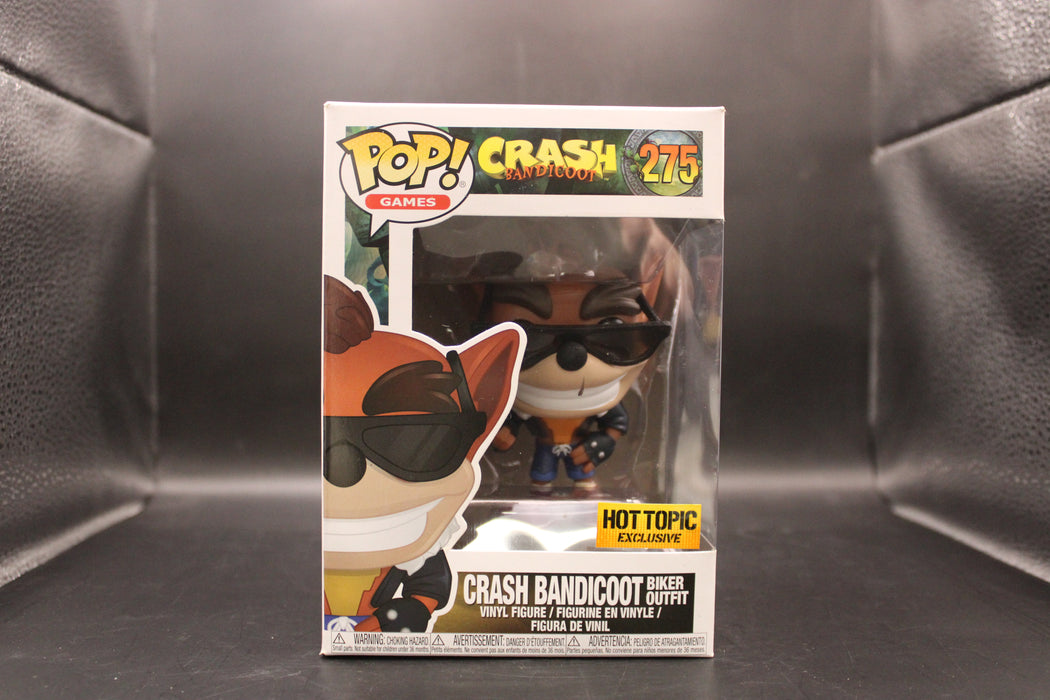 POP Games: Crash Bandicoot - Crash Bandicoot Biker Outfit [Hot Topic Excl]