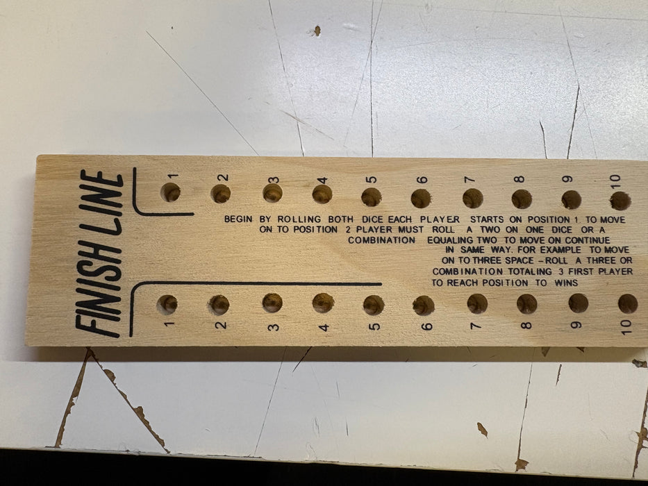 Boardgame Parts Wooden Brian Teasers