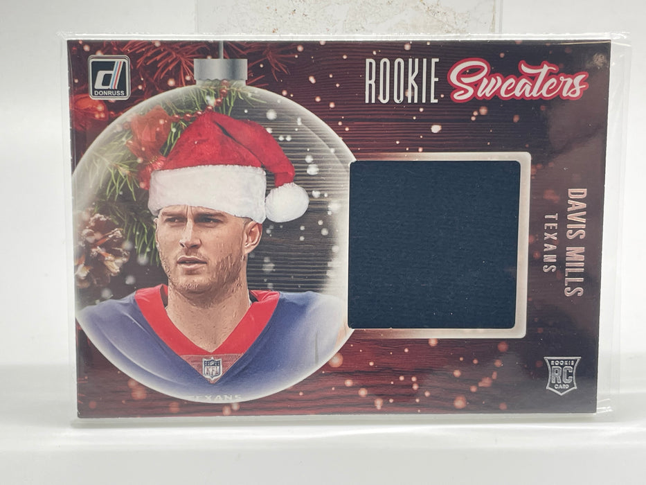 2021 Donruss Rookie Holiday Sweater #23 Davis Mills