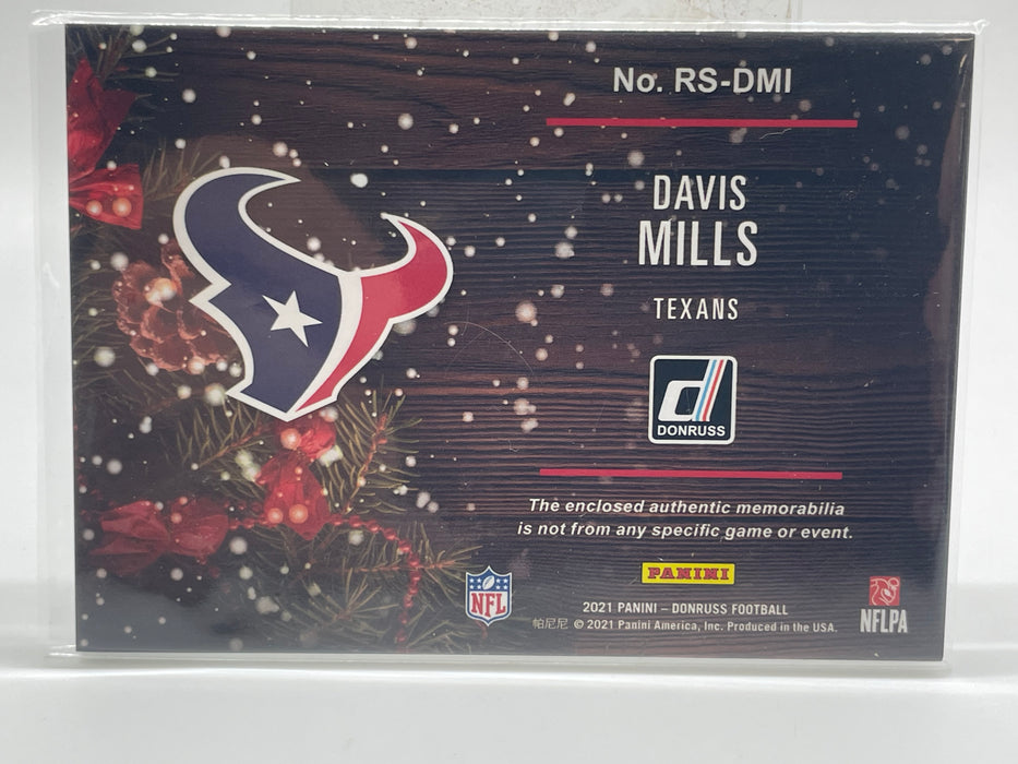 2021 Donruss Rookie Holiday Sweater #23 Davis Mills