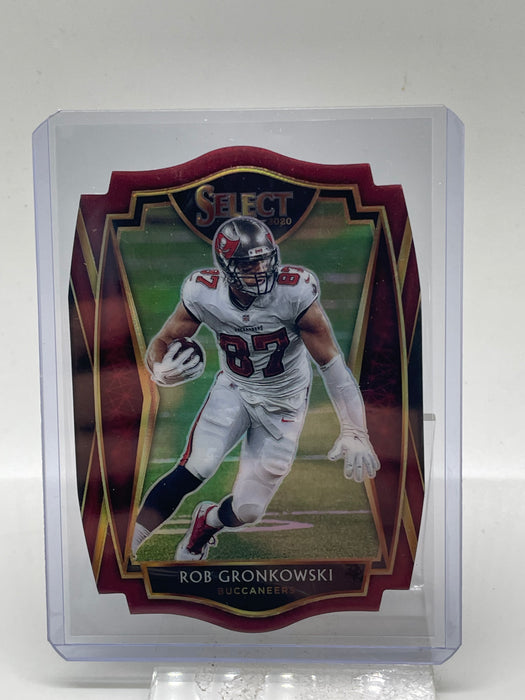 2020 Select Prizm Red Die Cut #141 Rob Gronkowski