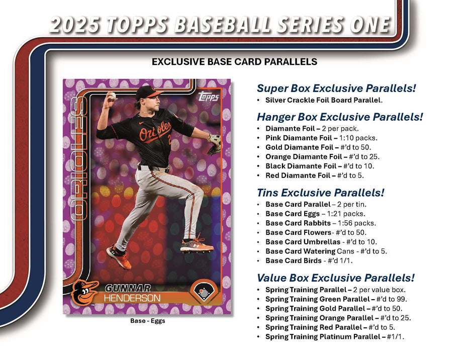 2025 Topps Baseball Series 1 (Pack)