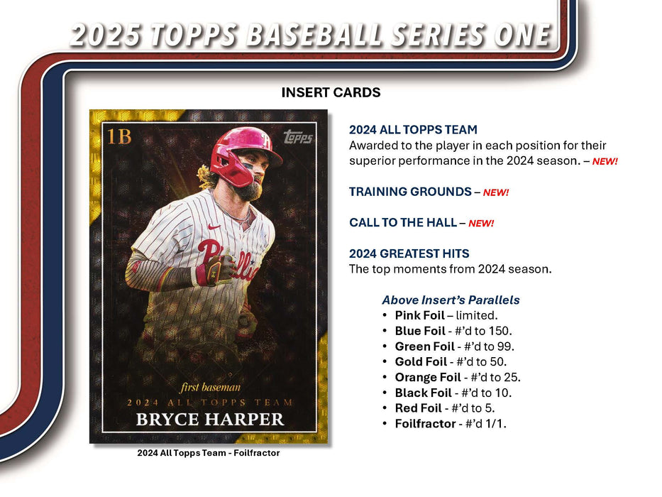 2025 Topps Baseball Series 1 (Pack)