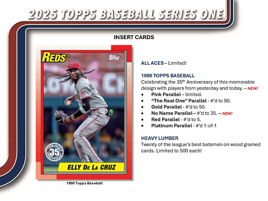 2025 Topps Baseball Series 1 (Pack)