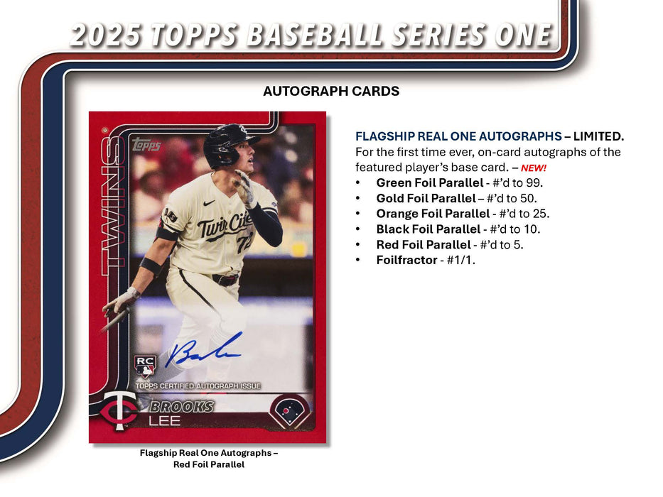 2025 Topps Baseball Series 1 (Pack)