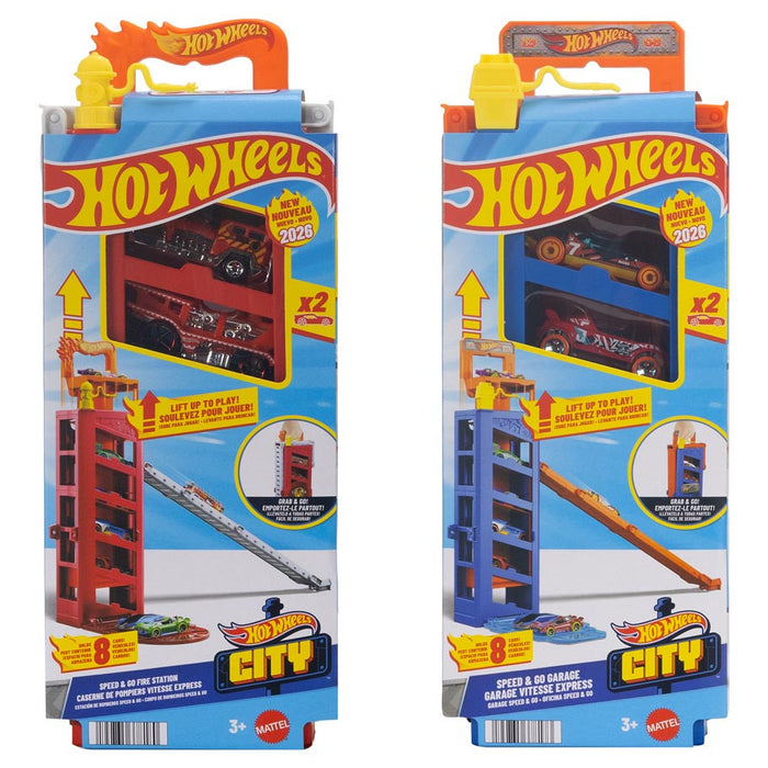 Hot Wheels: City: Lift & Go Parking Garage