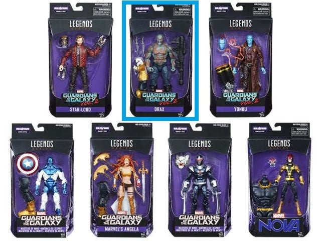 Drax - Guardians of the Galaxy Marvel Legends Wave 1