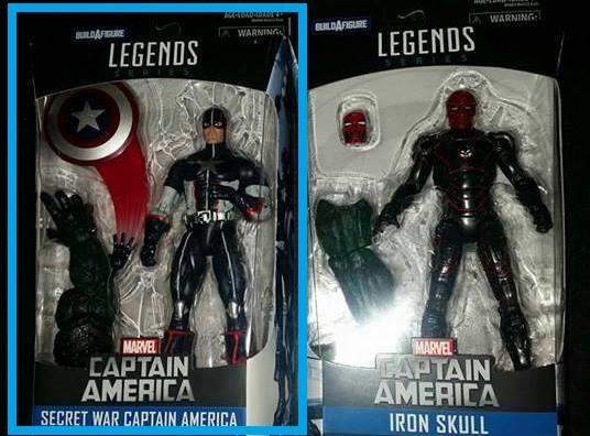 Set of 6 - Marvel Legends Captain America Wave 3