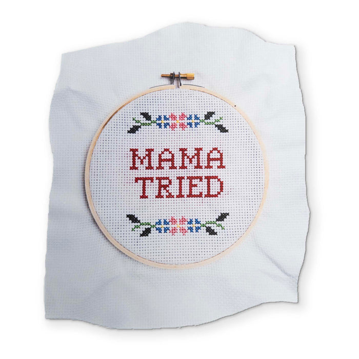 Jinkies-A CROSS-STITCH YOU CAN CLEAN YOUR GLASSES WITH