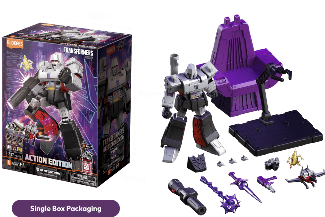 Blokees: Transformers - 8" Action Edition 02 G1 Megatron