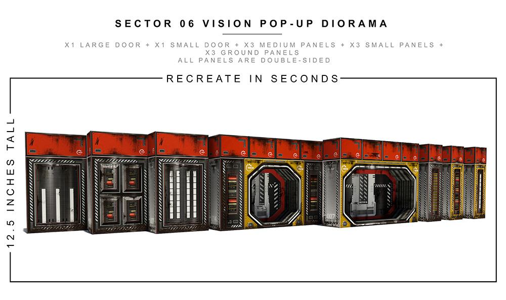 Sector 06 Vision Pop-Up Diorama 1/12