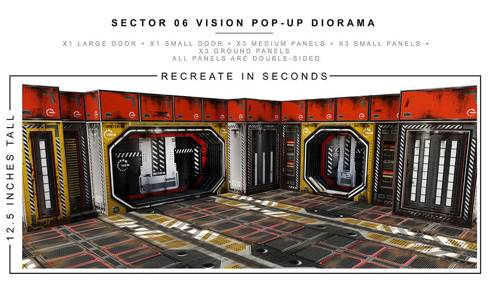 Sector 06 Vision Pop-Up Diorama 1/12