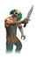 Batman Arkham City Series 3 Clown Thug (with knife)
