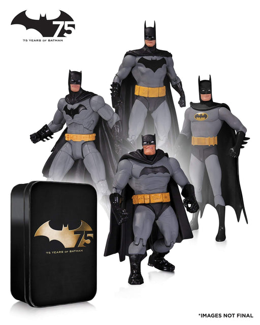 Batman 75th Anniversary Action Figure 4 Pack Set 2