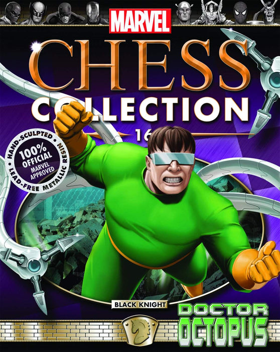 Marvel Chess Figure Collector Mag #16 Doctor Octopus Black Knight
