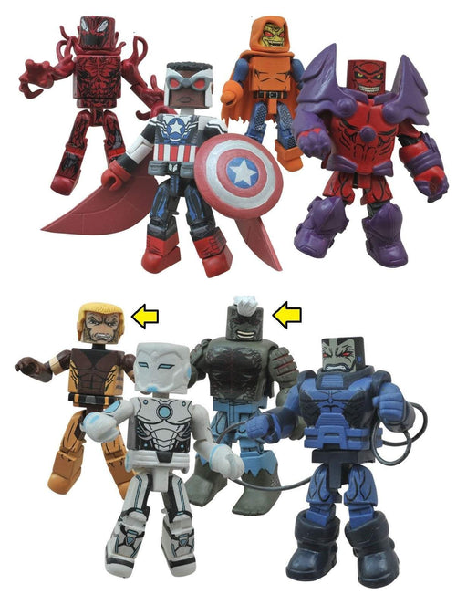 Marvel Minimates Series 62 Axis Sabretooth vs. Kluh, the evil Hulk