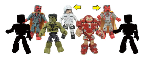 Marvel Minimates Series 63 Avengers 2 - Phasing Vision & Hydra Soldier (Variant)