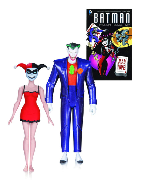 Batman Animated Series Mad Love Joker & Harley Quinn 2 Pack